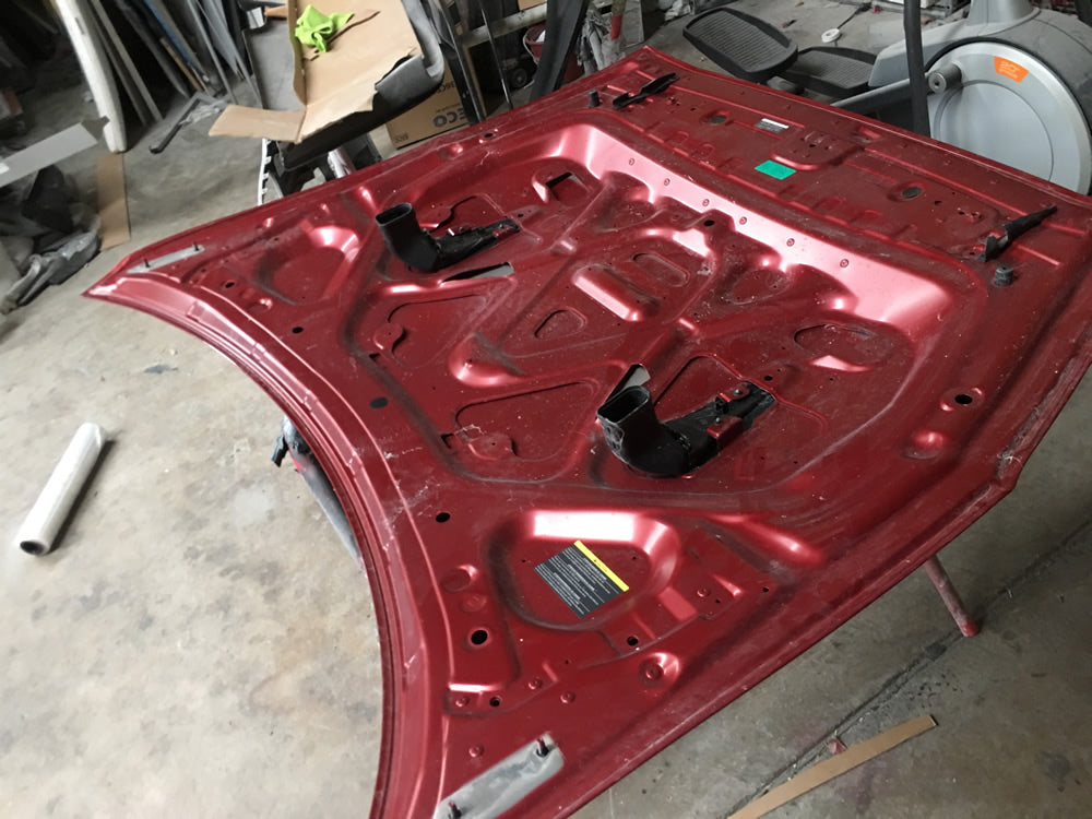 Genuine Bonnet Hood - Nissan R35 GTR (08-16) RED