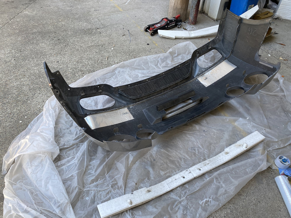 Genuine Rear Bumper Bar - Nissan R35 GTR (08-16) Silver