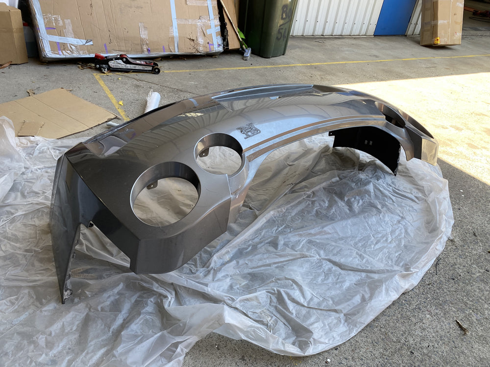 Genuine Rear Bumper Bar - Nissan R35 GTR (08-16) Silver
