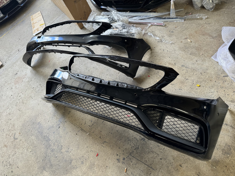 C63s Front Bumper (Complete) - W205 C63s Sedan