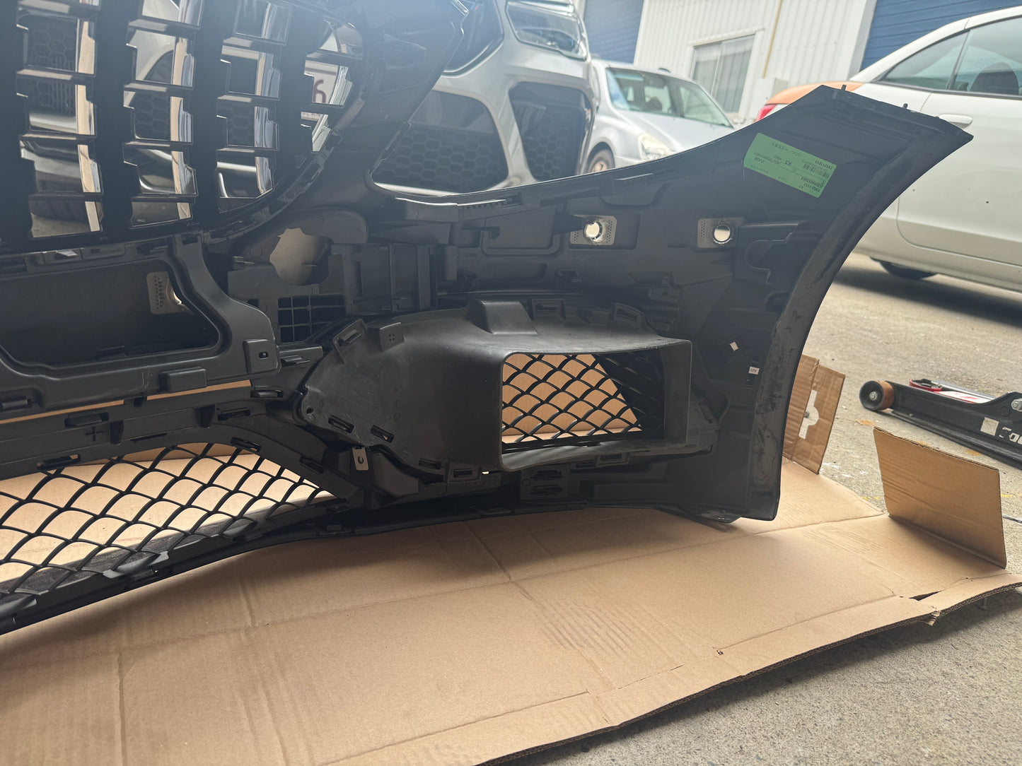 C63s Front Bumper (Complete) - W205 C63s Sedan