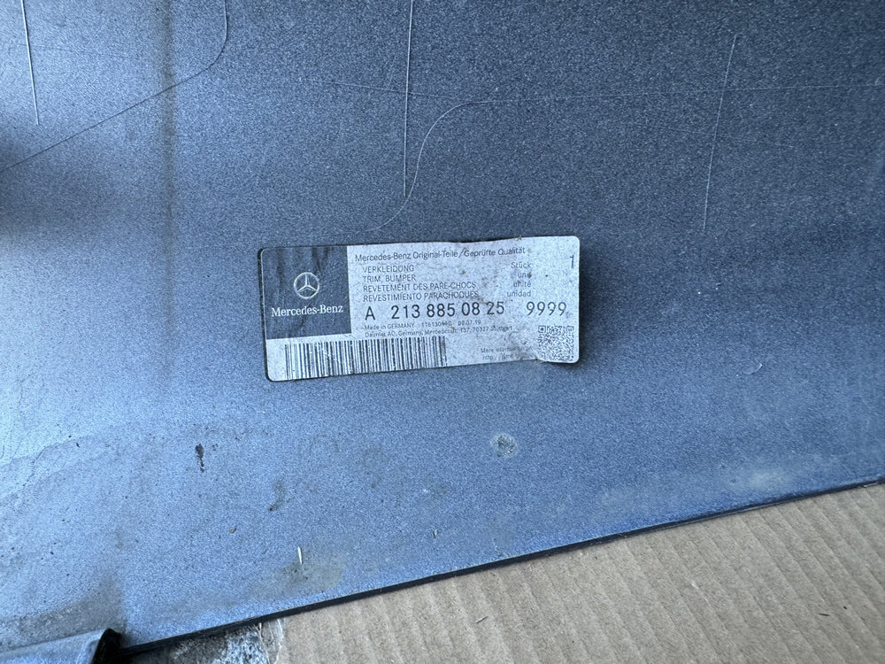 Genuine Rear Bumper - W213 E Class Sedan