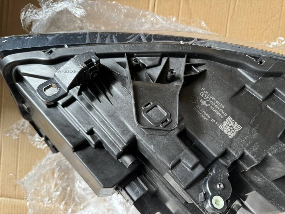 Genuine Audi Q2 LED Head Light Right Hand Side - Q2 GA 81d941034d