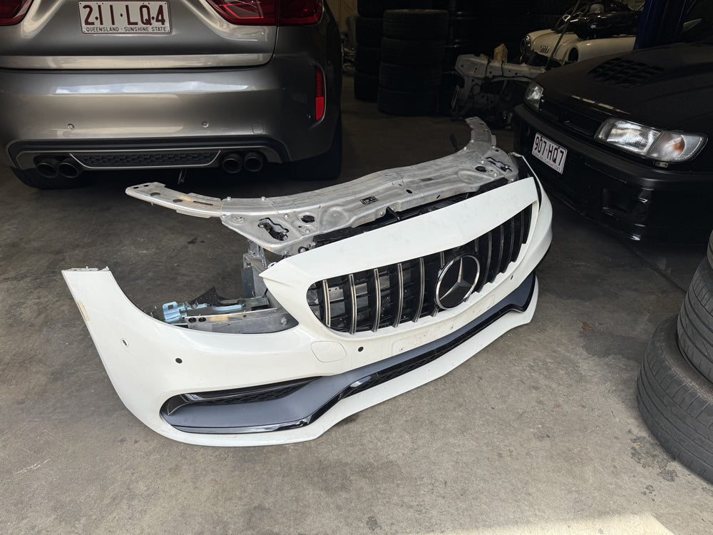 C63s Facelift Front Bumper Complete Front Nose- W205 C63s Sedan / Coupe