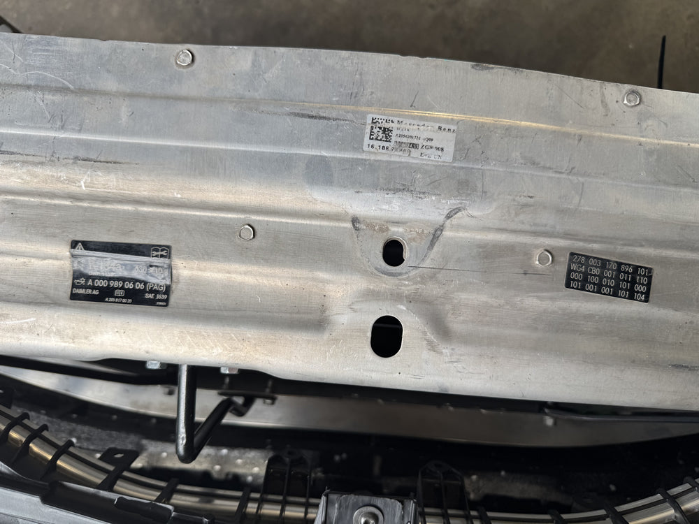 C63s Facelift Front Bumper Complete Front Nose- W205 C63s Sedan / Coupe