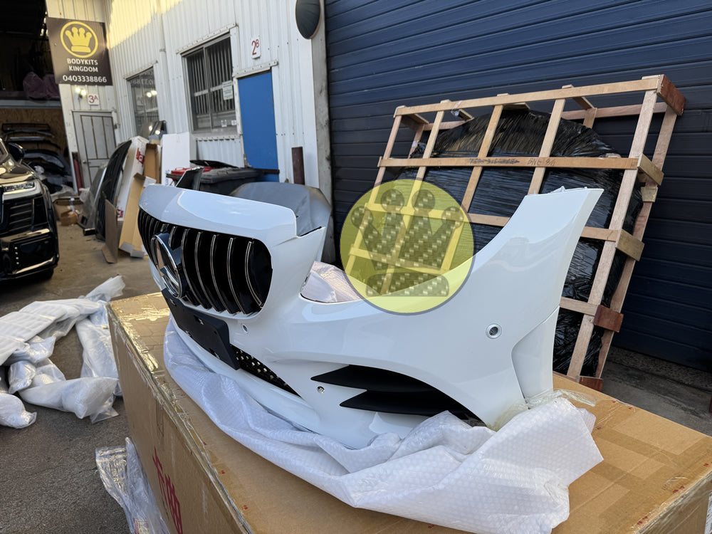 Facelift C43 Complete Front Bumper - W205 C63s Sedan / Coupe