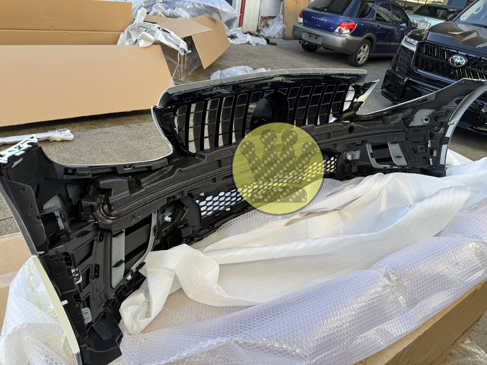 Facelift C43 Complete Front Bumper - W205 C63s Sedan / Coupe