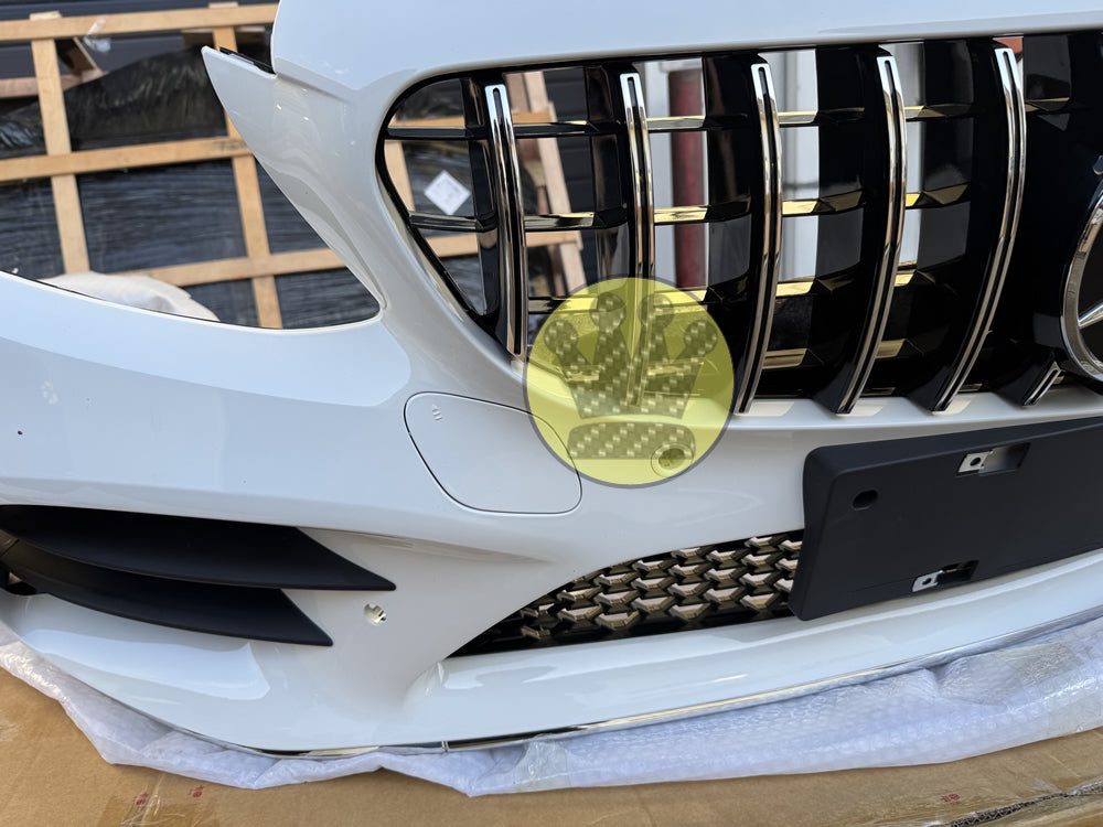 Facelift C43 Complete Front Bumper - W205 C63s Sedan / Coupe