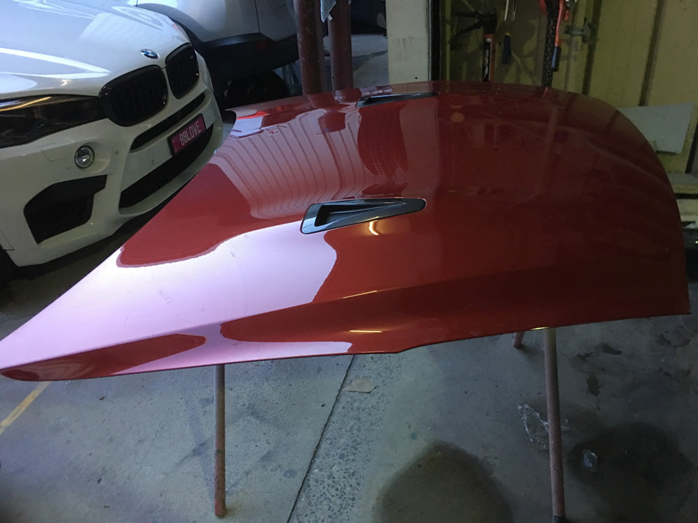 Genuine Bonnet Hood - Nissan R35 GTR (08-16) RED
