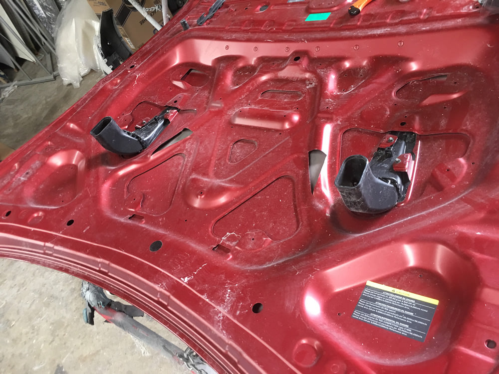 Genuine Bonnet Hood - Nissan R35 GTR (08-16) RED