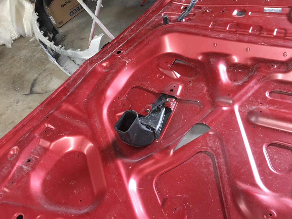 Genuine Bonnet Hood - Nissan R35 GTR (08-16) RED