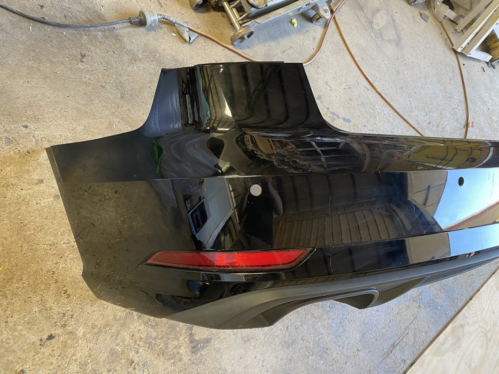 Genuine Sedan Rear Bumper with Diffuser - Facelifted 8v A3