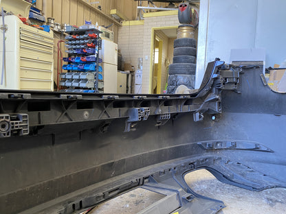 Genuine Sedan Rear Bumper with Diffuser - Facelifted 8v A3