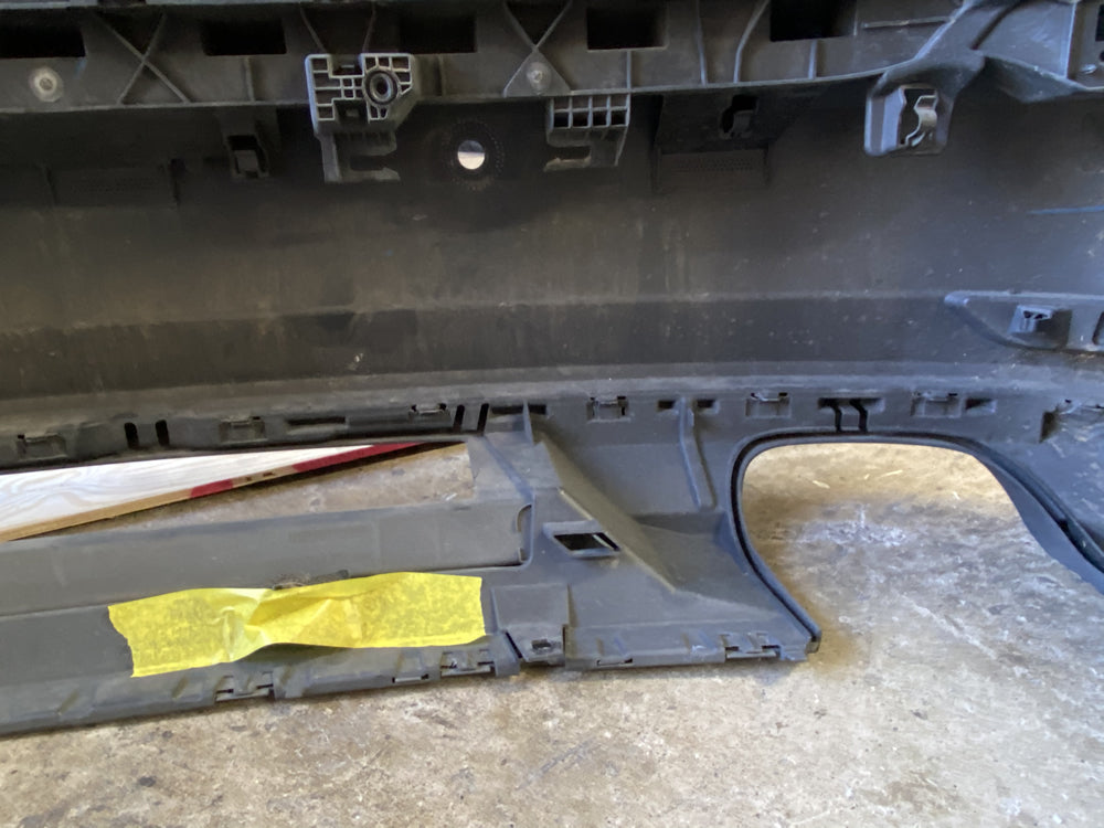 Genuine Sedan Rear Bumper with Diffuser - Facelifted 8v A3