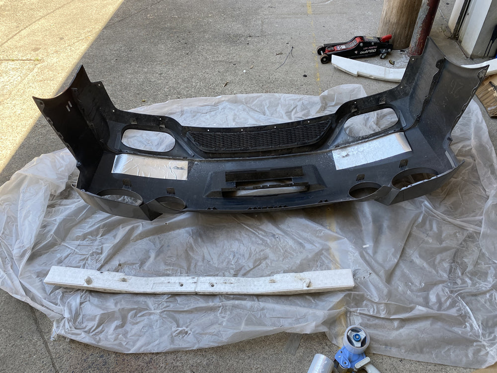 Genuine Rear Bumper Bar - Nissan R35 GTR (08-16) Silver