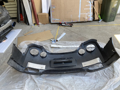 Genuine Rear Bumper Bar - Nissan R35 GTR (08-16) Silver