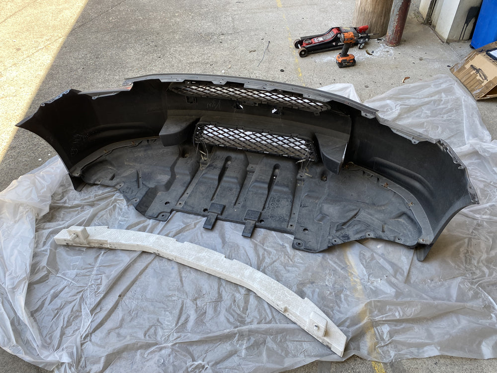 Genuine Front Bumper Bar - Nissan R35 GTR (08-16) Silver