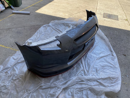 Genuine Front Bumper Bar - Nissan R35 GTR (08-16) Silver