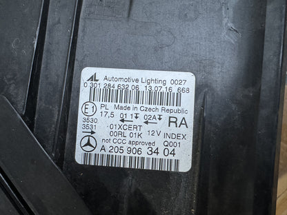 Genuine Head Light - W205 (Right Hand Side) A2059063404