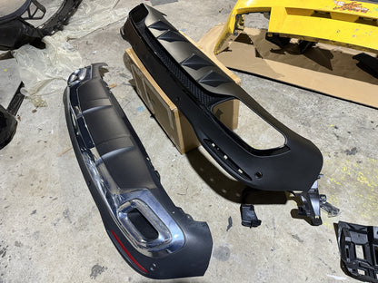 Genuine Rear Diffuser - V167 GLE (SUV)