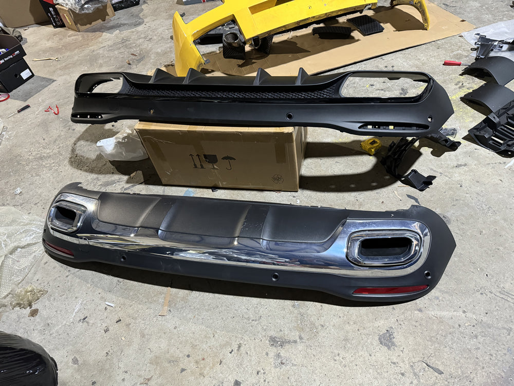 Genuine Rear Diffuser - V167 GLE (SUV)