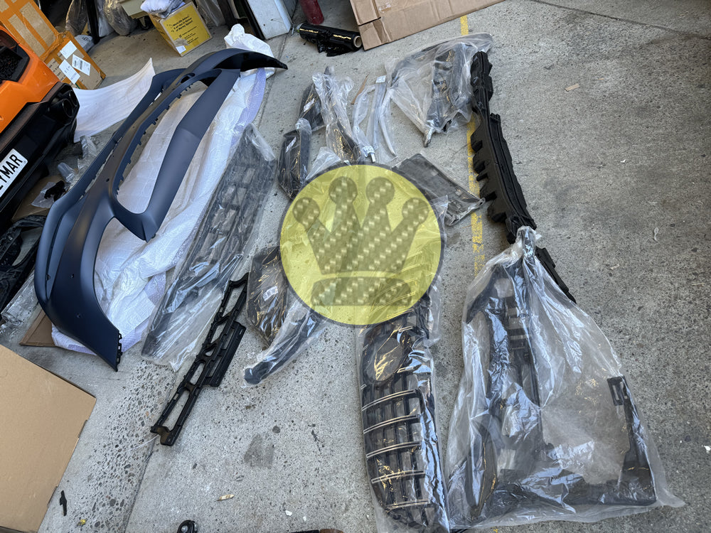 C63s Facelift Front Bumper (Complete) - W205 C63s Sedan
