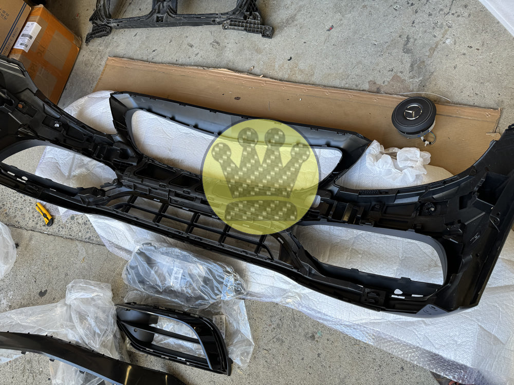 C63s Facelift Front Bumper (Complete) - W205 C63s Sedan