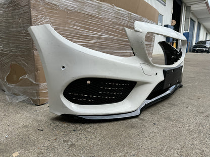 Genuine C43 C300  Front Bumper - W205 Sedan / Coupe