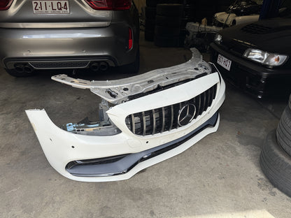C63s Facelift Front Bumper Complete Front Nose- W205 C63s Sedan / Coupe