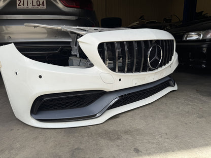 C63s Facelift Front Bumper Complete Front Nose- W205 C63s Sedan / Coupe