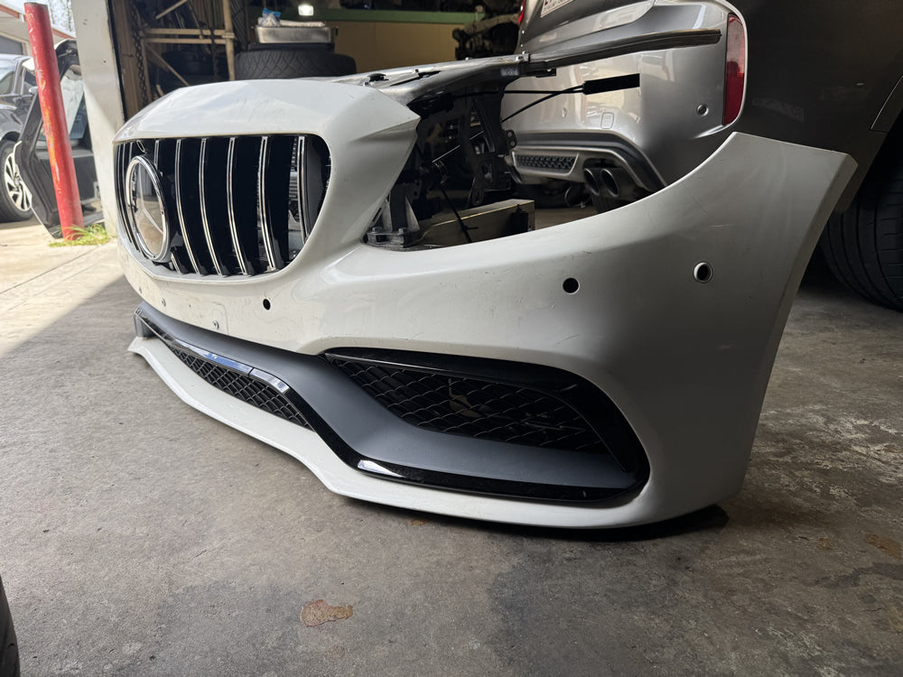 C63s Facelift Front Bumper Complete Front Nose- W205 C63s Sedan / Coupe