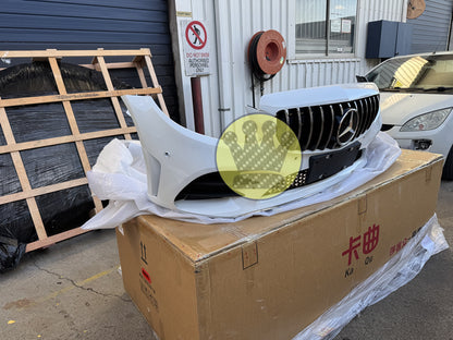 Facelift C43 Complete Front Bumper - W205 C63s Sedan / Coupe