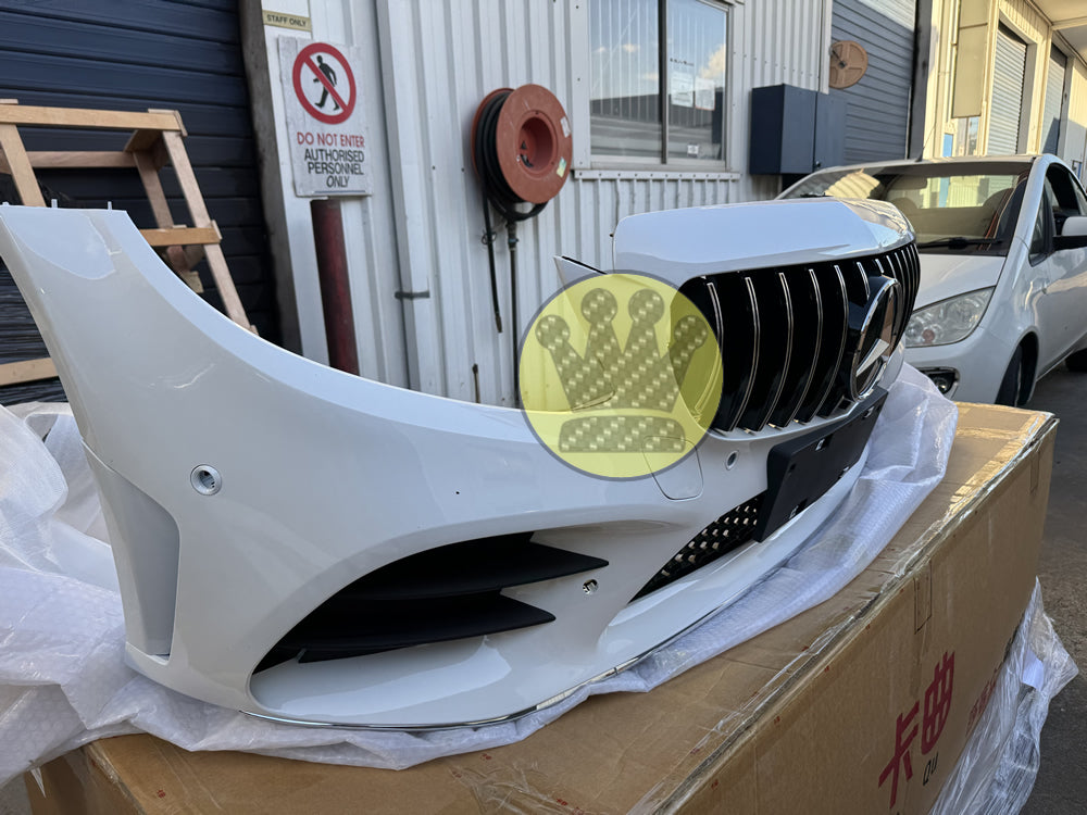 Facelift C43 Complete Front Bumper - W205 C63s Sedan / Coupe