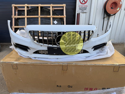 Facelift C43 Complete Front Bumper - W205 C63s Sedan / Coupe