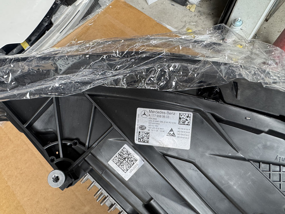 Genuine LED Multibeam Head Light (Right Hand Side) - W177 A Class A1779061203 A1779060603