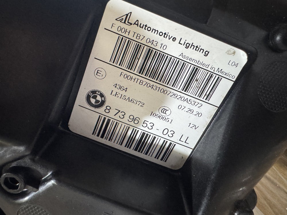 Genuine BMW LED Head Light (Left Hand Side) - BMW IX3 X3 X4 X3M X4M G01 G02 G08 LCI F97 F98 8739653 LE15A6372