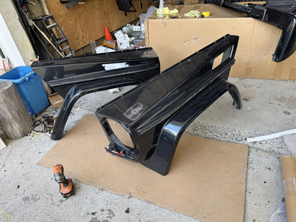 Genuine G63 Front Guard Fender with flare (Left) - w463 G Class