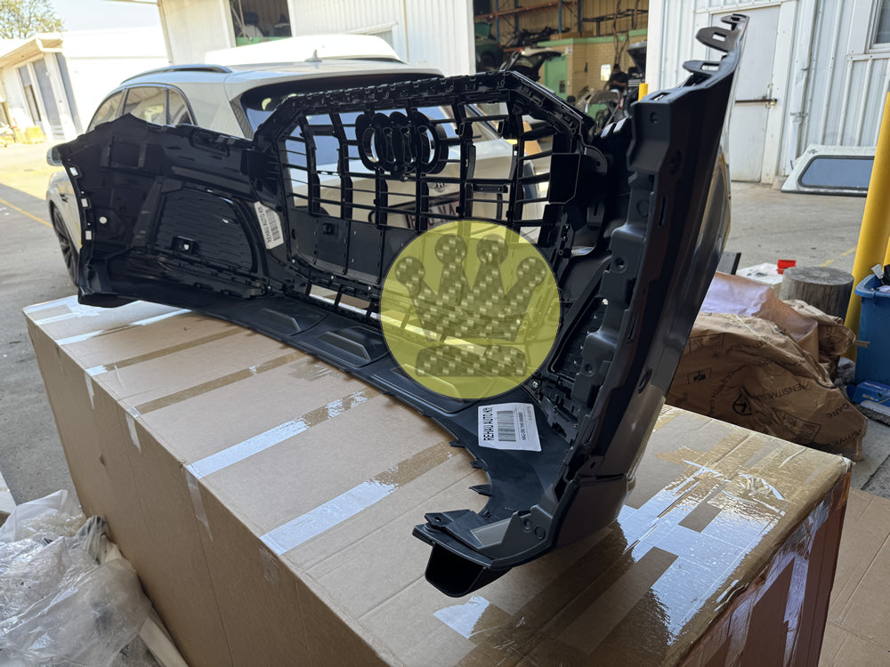 S-line complete front bumper bar grill  - Q7 4M (20-24)  tdi tfsi sq7