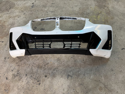 IX3 X3 X4 LCI  M sport Front Bumper - BMW X3 X4 G01 G02 G08 (white)
