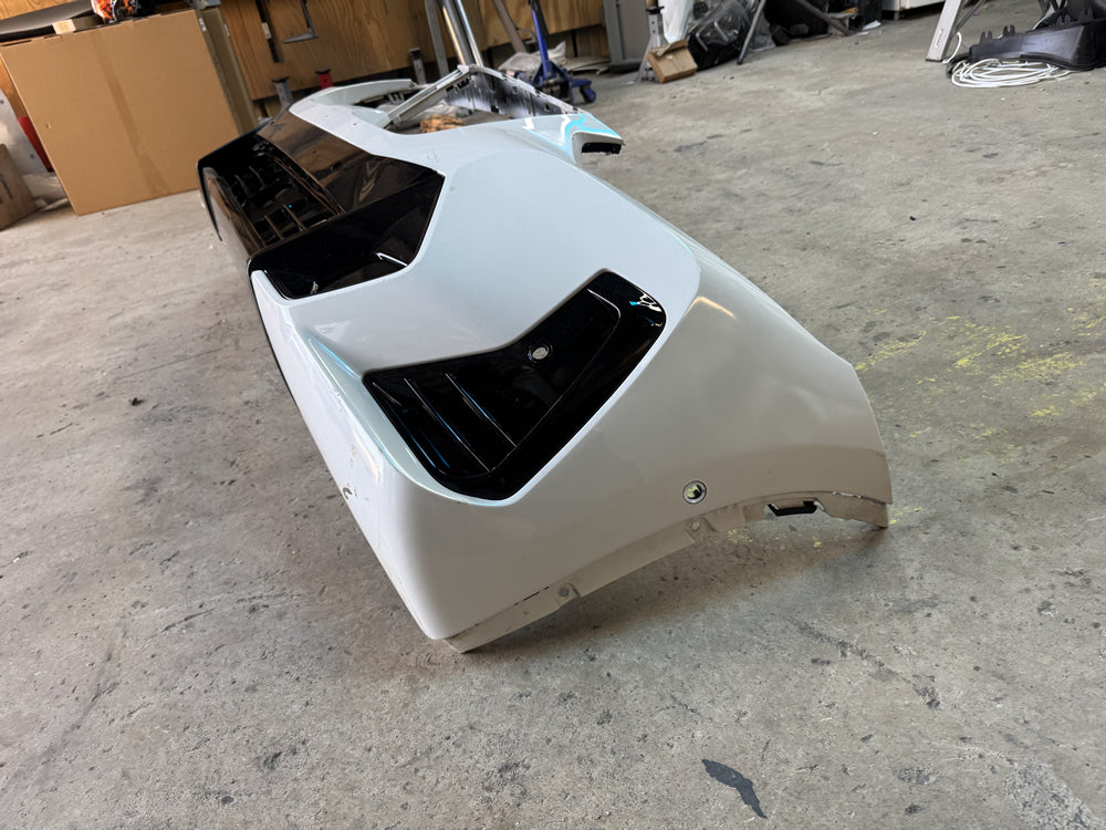 IX3 X3 X4 LCI  M sport Front Bumper - BMW X3 X4 G01 G02 G08 (white)