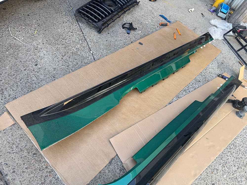 Genuine BMW G82 M4 G83 Side skirt with bracket (Left) not M3