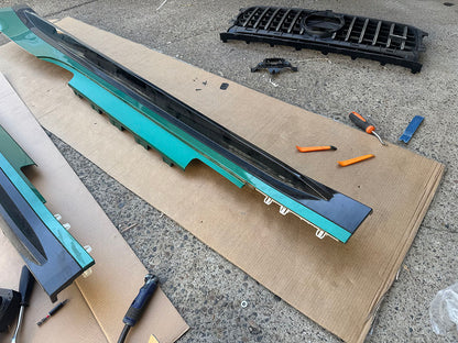 Genuine BMW G82 M4 G83 Side skirt with bracket (Left) not M3