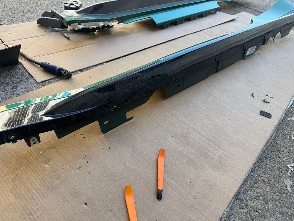 Genuine BMW G82 M4 G83 Side skirt with bracket (Left) not M3