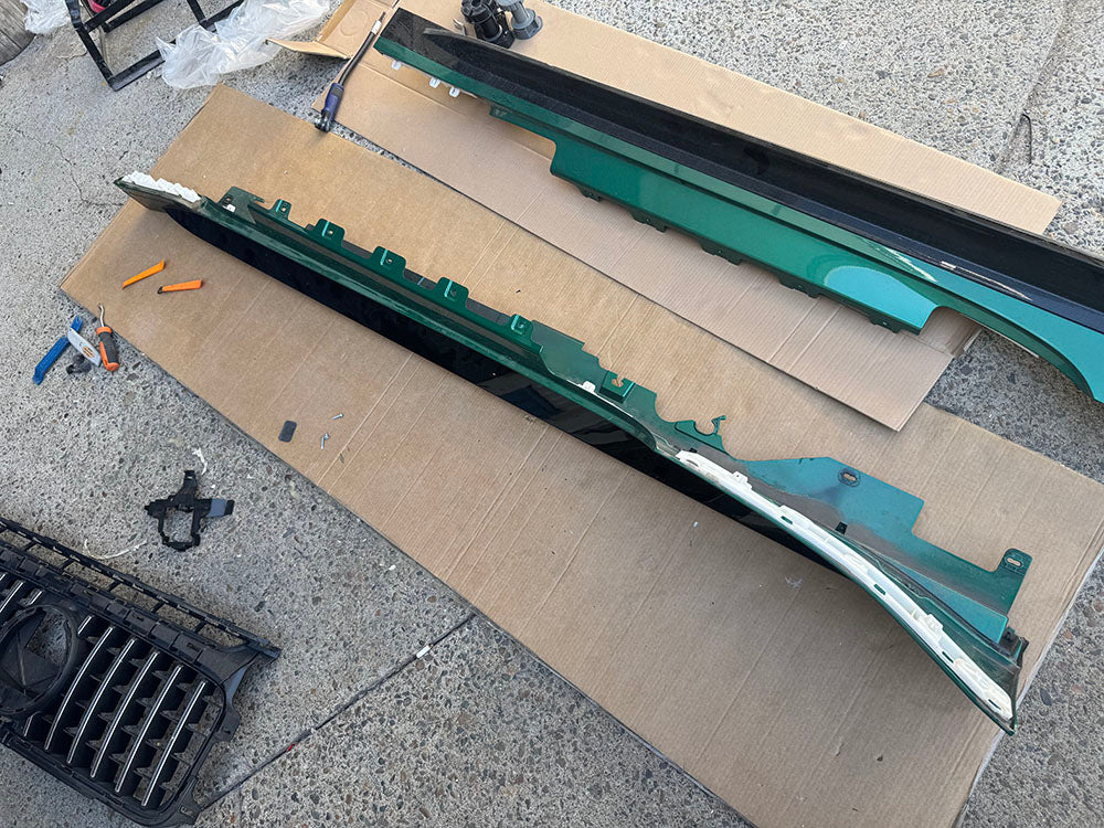 Genuine BMW G82 M4 G83 Side skirt with bracket (Left) not M3