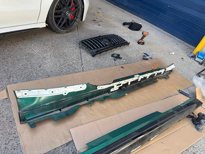 Genuine BMW G82 M4 G83 Side skirt with bracket (Left) not M3