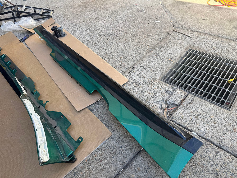 Genuine BMW G82 M4 G83 Side skirt with bracket (Right)