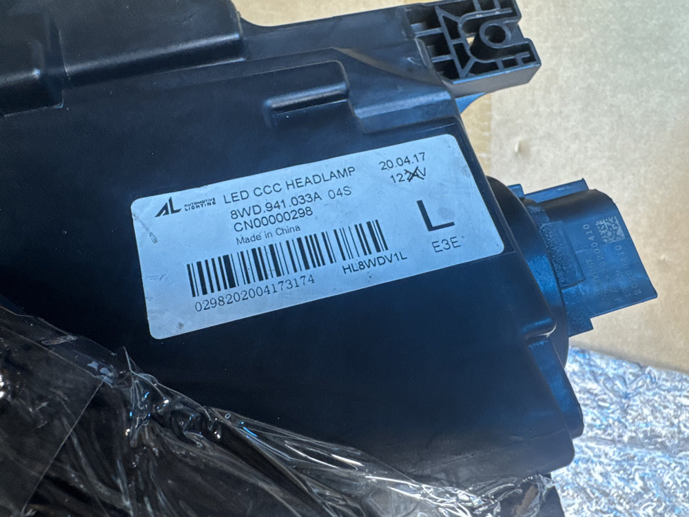 Genuine Audi A4 S4 LED Head Light (Left Hand Side) - B9.5 (20-24) 8WD941033A