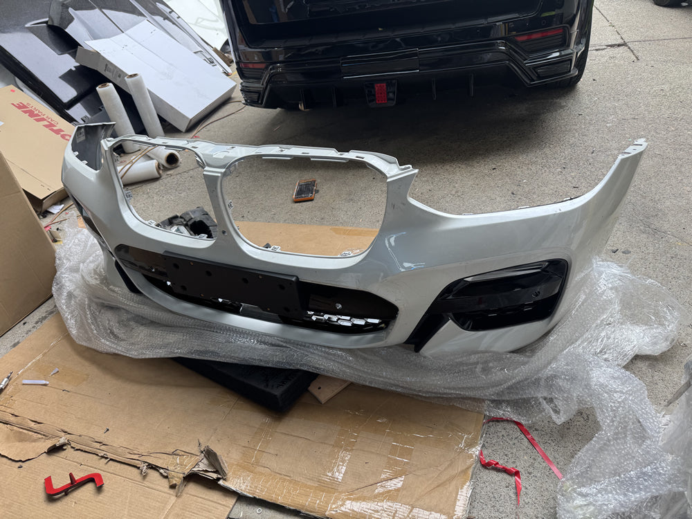 X3 X4 M sport Front Bumper - BMW X3 X4 G01 G02 G08 (White)