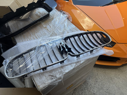 Front Grill (Chrome Strips) - Maserati GranTurismo
