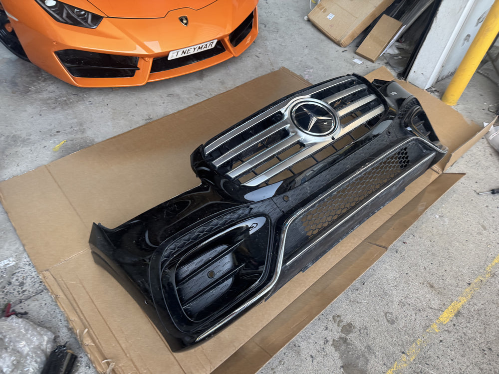 Genuine Complete Front Bumper Bar - GLS X167 Facelifted